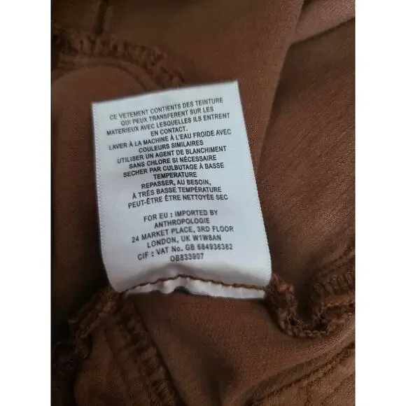 Pilero and the Letterpress Anthropologie Size UK8USA 27 High Rise Skinny Pant - Picture 7 of 7